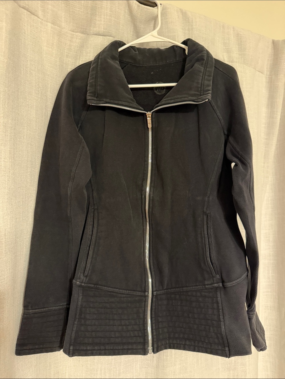 Women's Lululemon Black Zip-Front Jacket